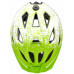 přilba KED Street Junior Pro S lime green white matt 49-55 cm