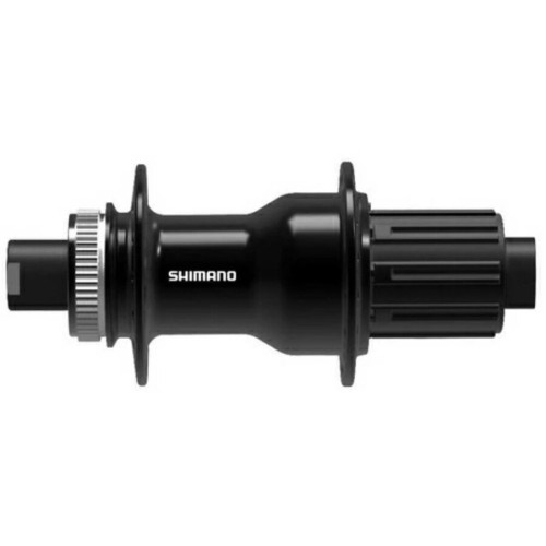 náboj disc SHIMANO FH-TC500-HM-B 32děr Center lock 12mm e-thru-axle 148mm 8-11 speed zadní černý