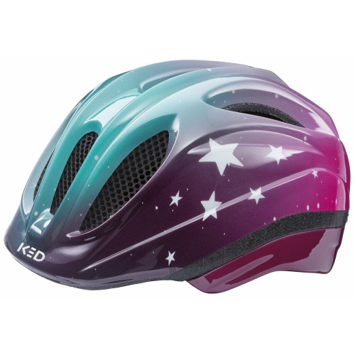 přilba KED Meggy II Trend S stars pink aqua 46-51 cm